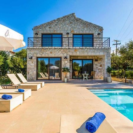 Astarte Villas - Petra Elia Private Villa With Pool Plánosz Kültér fotó