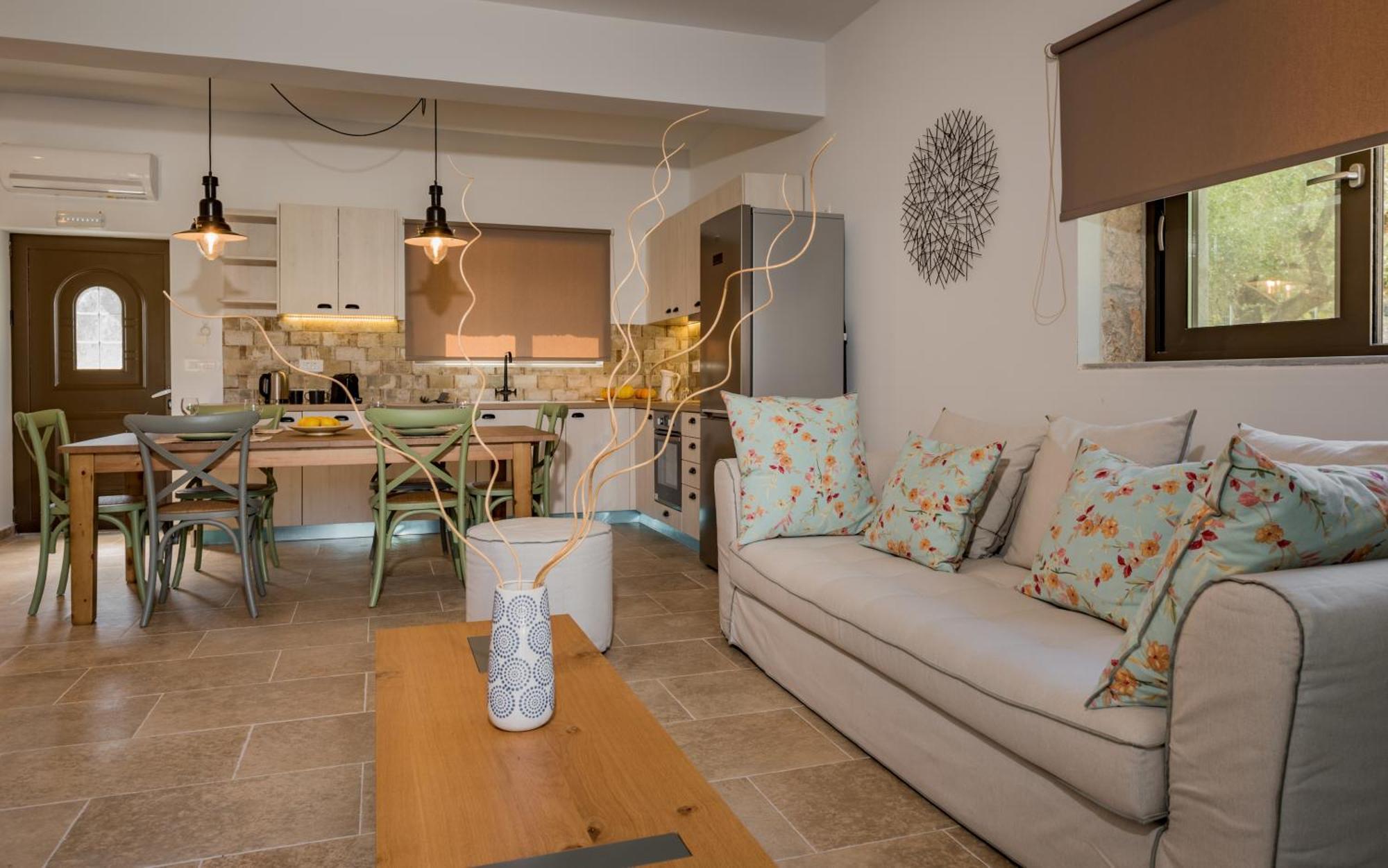 Astarte Villas - Petra Elia Private Villa With Pool Plánosz Kültér fotó