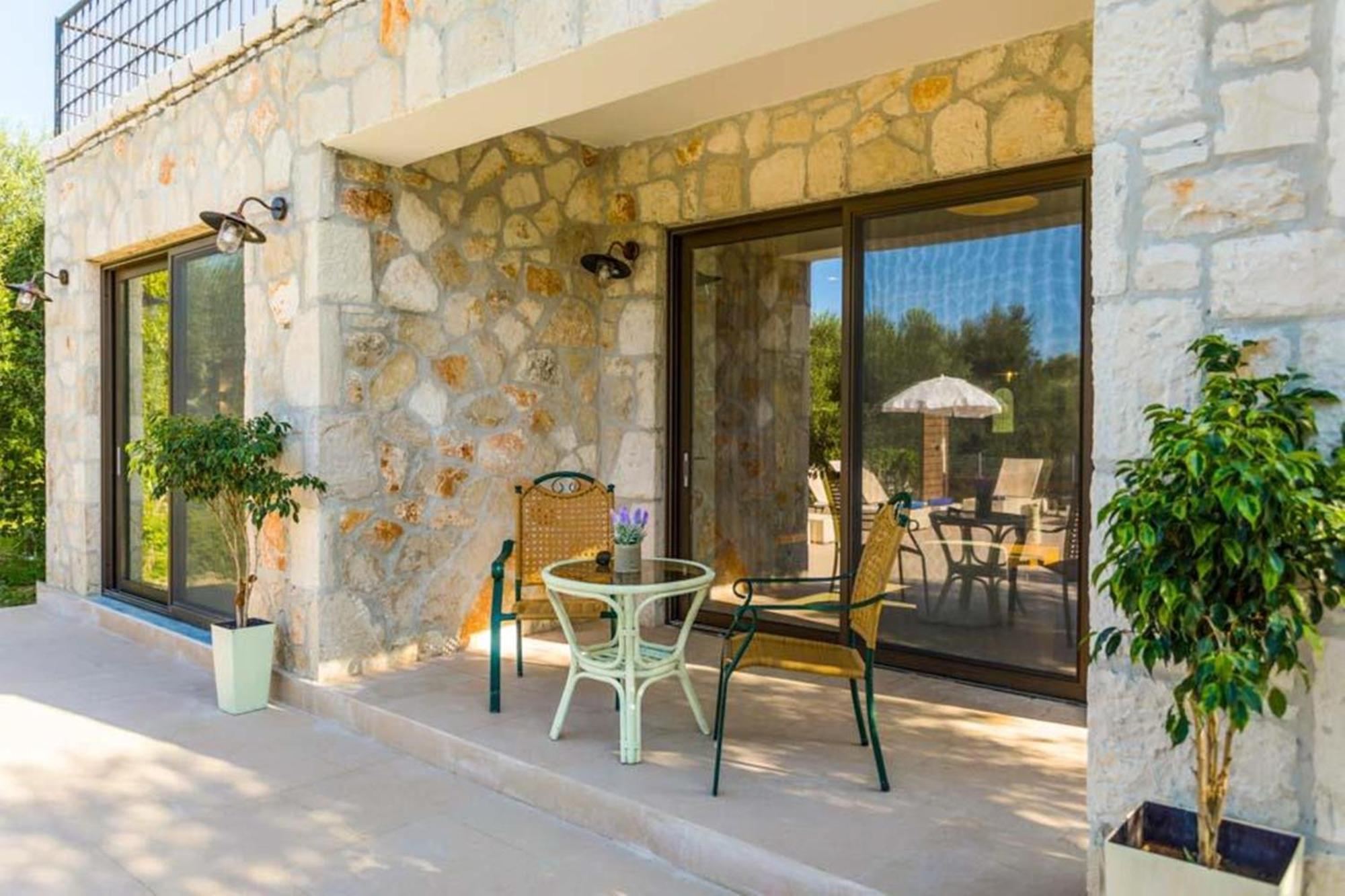 Astarte Villas - Petra Elia Private Villa With Pool Plánosz Kültér fotó