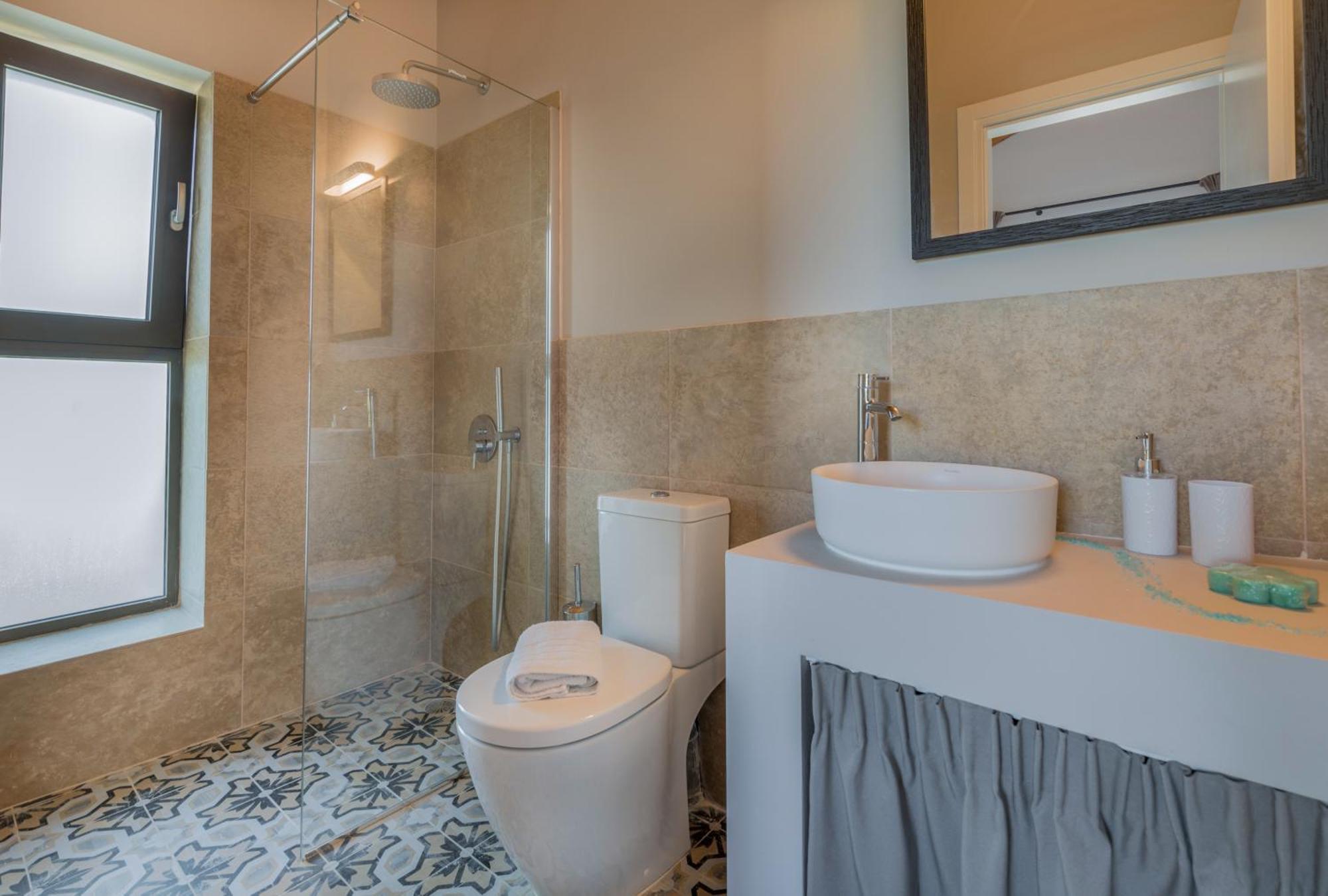 Astarte Villas - Petra Elia Private Villa With Pool Plánosz Kültér fotó