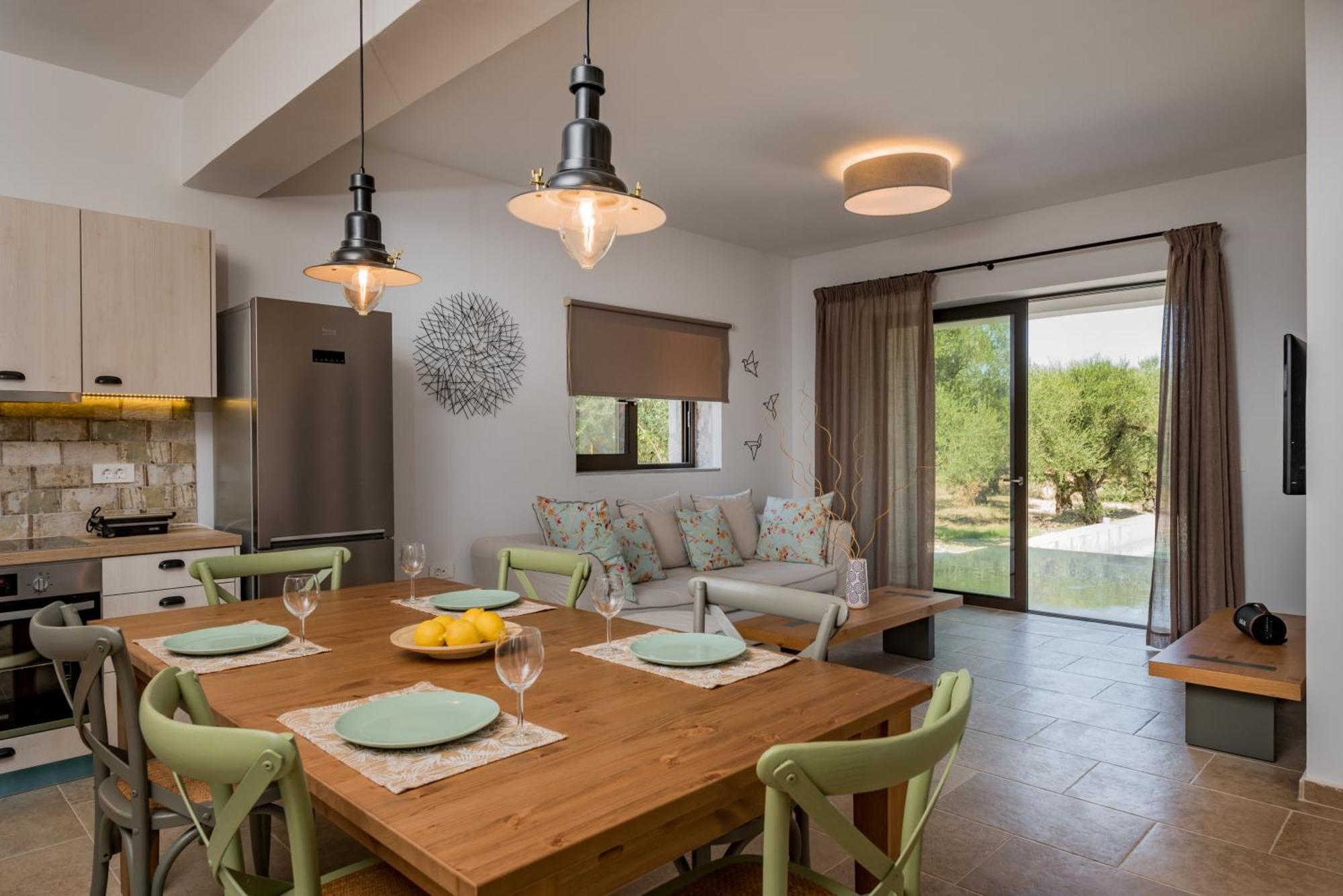 Astarte Villas - Petra Elia Private Villa With Pool Plánosz Kültér fotó